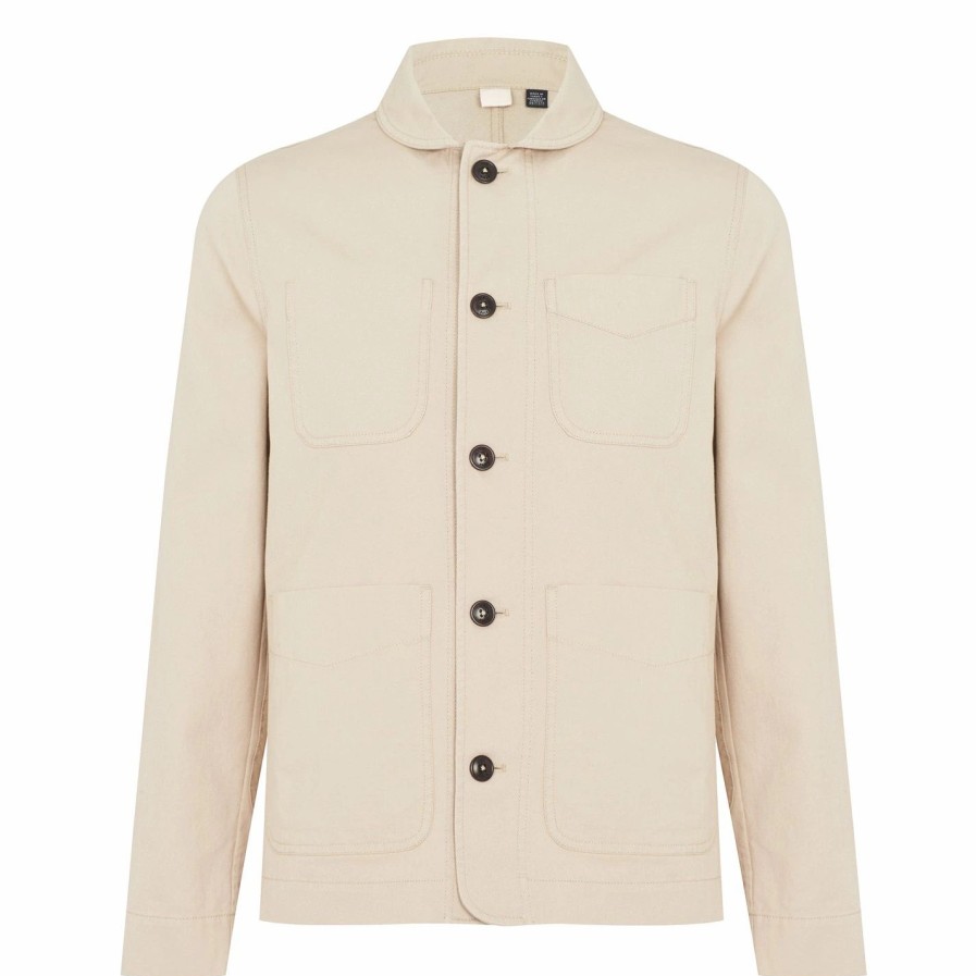 Women Ted Baker | Ted Baker Ivel Jacket For Coats & Jackets Colour Ecru