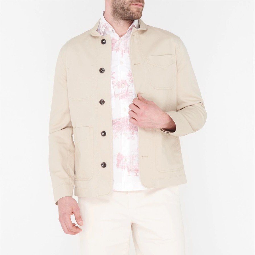 Women Ted Baker | Ted Baker Ivel Jacket For Coats & Jackets Colour Ecru