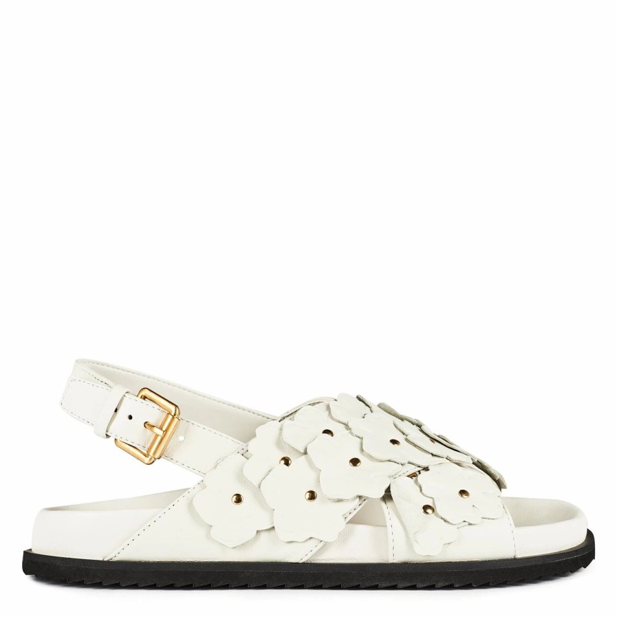 Shoes & Boots Ted Baker | Ted Baker Ted Baker Miarah Sandals Womens For Women'S Sandals Colour Ivory