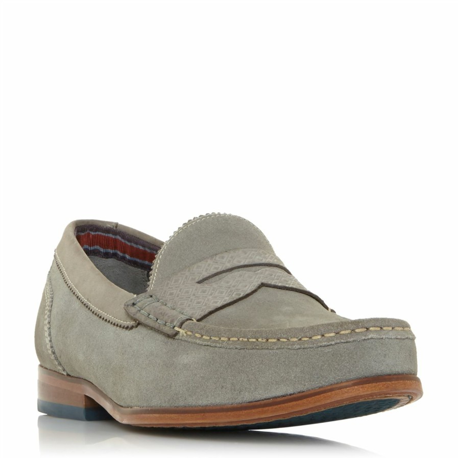 Shoes & Boots Ted Baker | Ted Baker Ted Xapon Sn13 For Men'S Shoes Colour Grey297