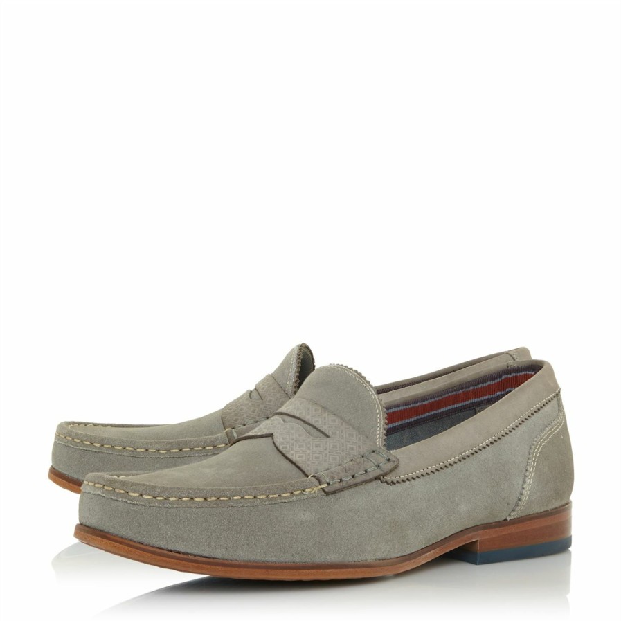 Shoes & Boots Ted Baker | Ted Baker Ted Xapon Sn13 For Men'S Shoes Colour Grey297