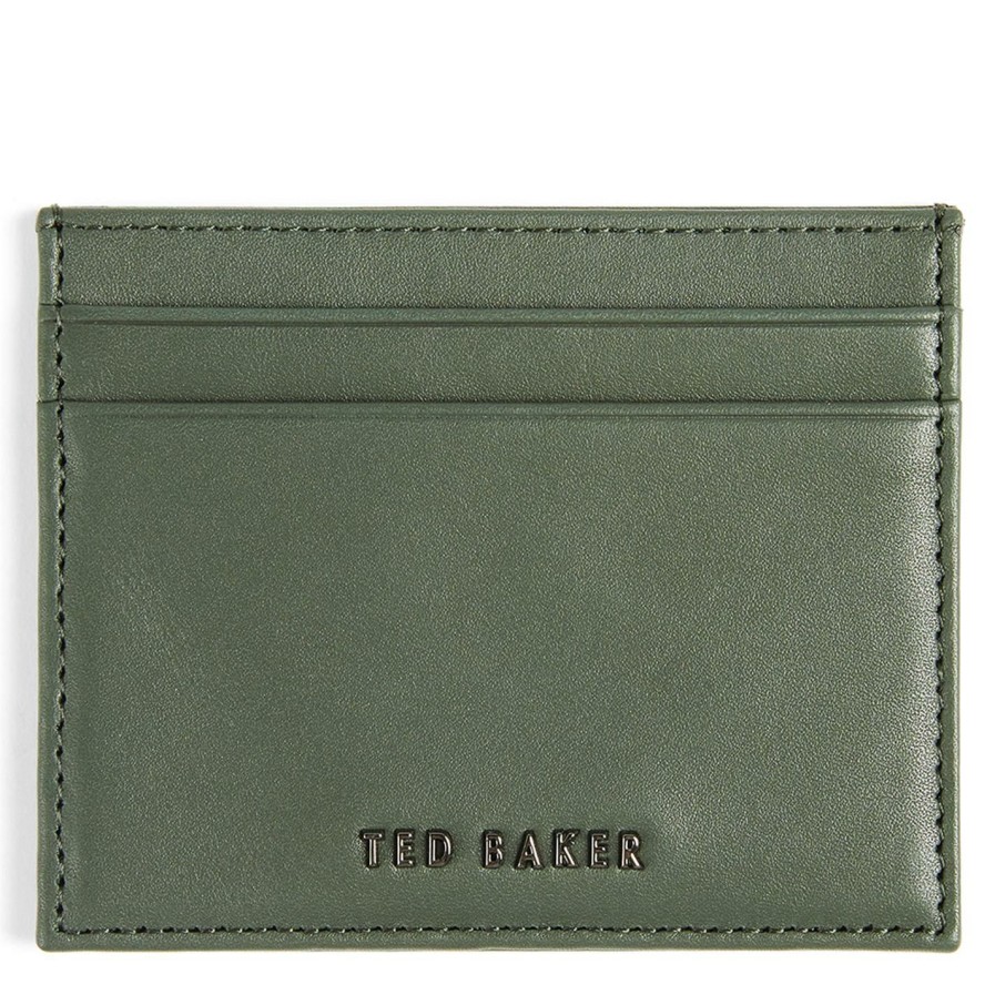 Accessories Ted Baker | Ted Baker Ted Sonick Cardholder Mens For Men'S Accessories Colour Dk-Green