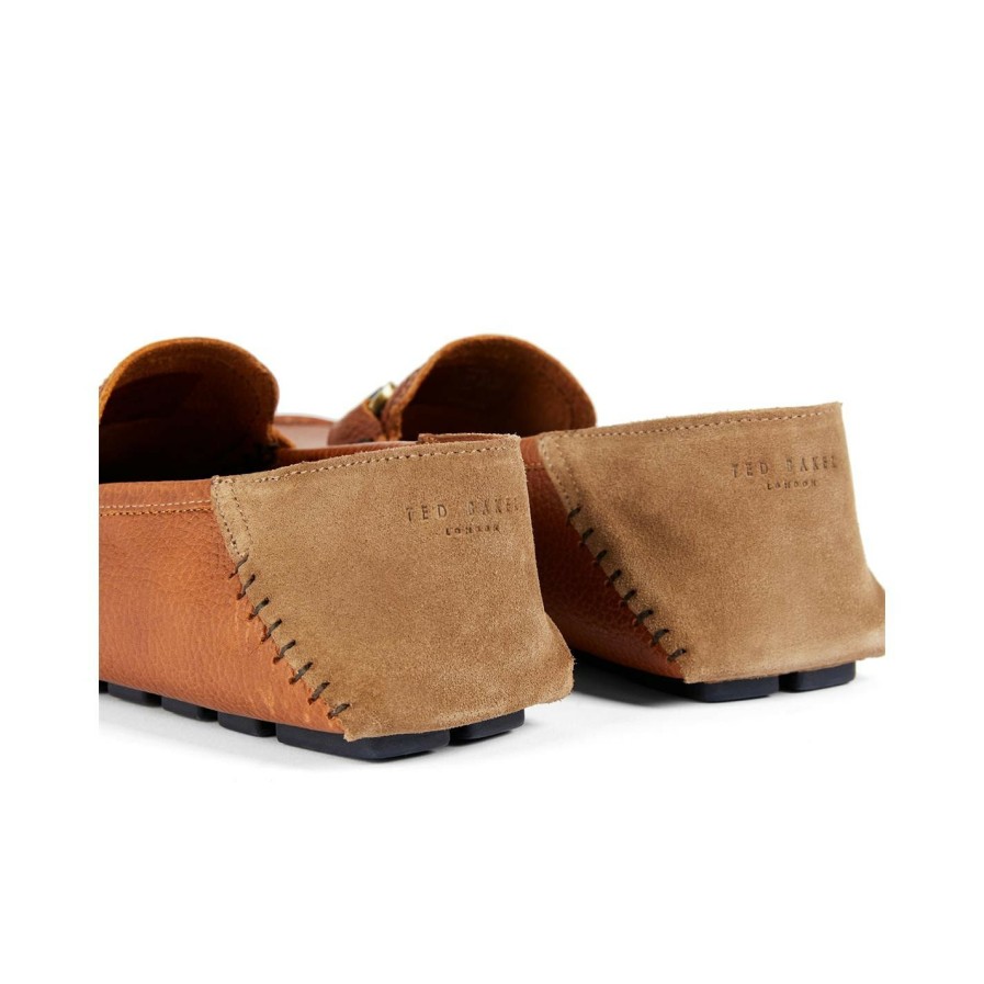 Shoes & Boots Ted Baker | Ted Baker Monnen Loafers For Men'S Slippers Colour Brown