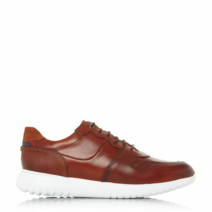 Shoes & Boots Ted Baker | Ted Baker Calist Trainers For Men'S Trainers Colour Brown511