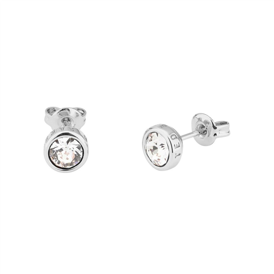 Accessories Ted Baker | Ted Baker Sinaa Crystal Stud Earrings For Earrings Colour Silver