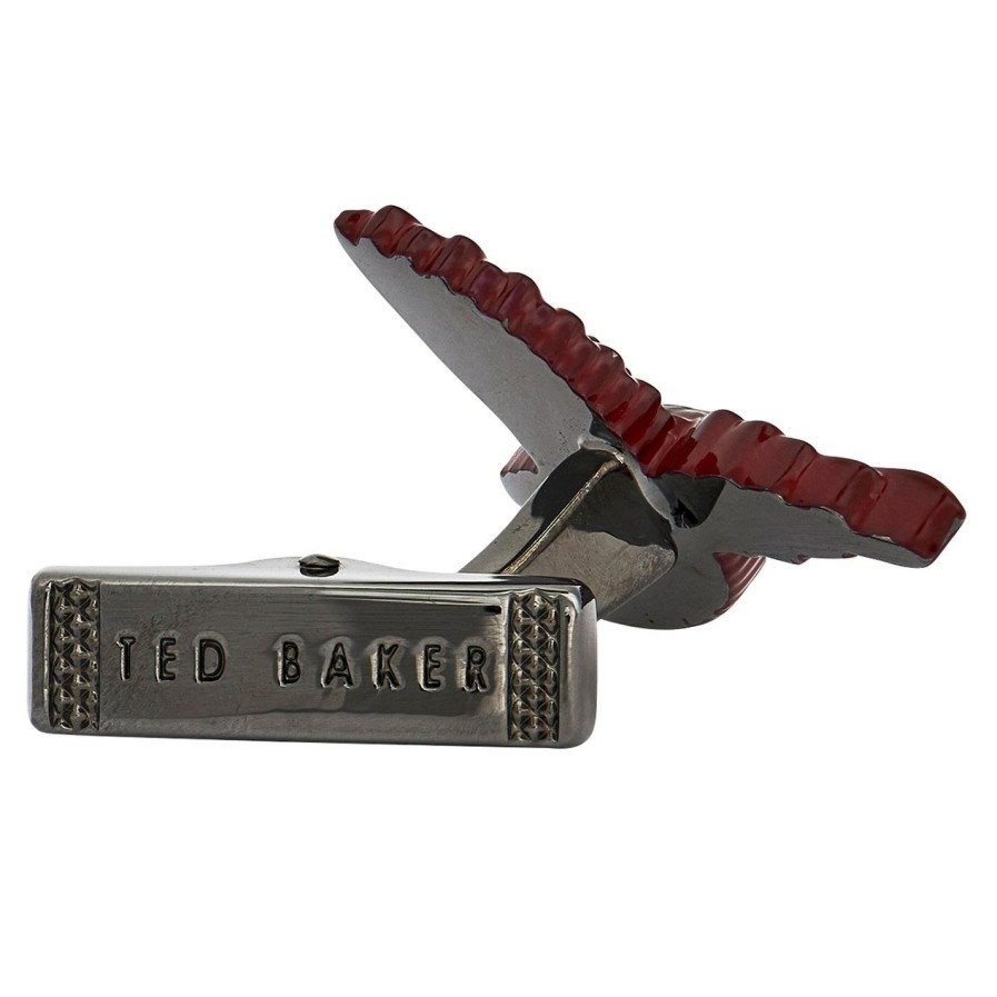 Accessories Ted Baker | Ted Baker Ted Pmmr Cufflinks Sn99 For Men'S Jewellery Colour Red