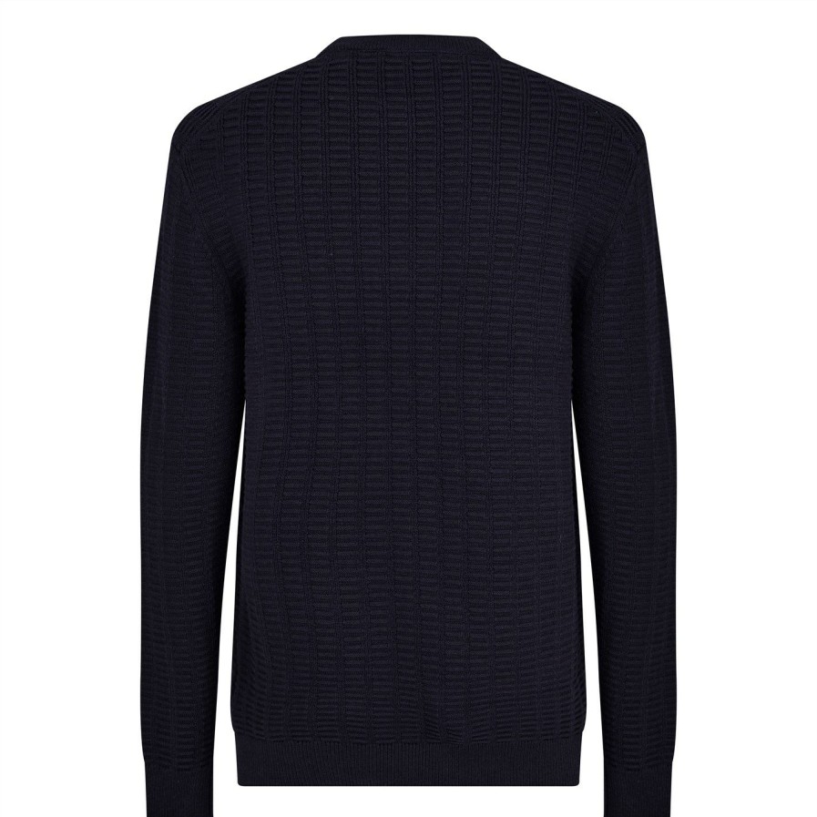 Women Ted Baker | Ted Baker Crannog Jumper For Knitwear Colour Navy