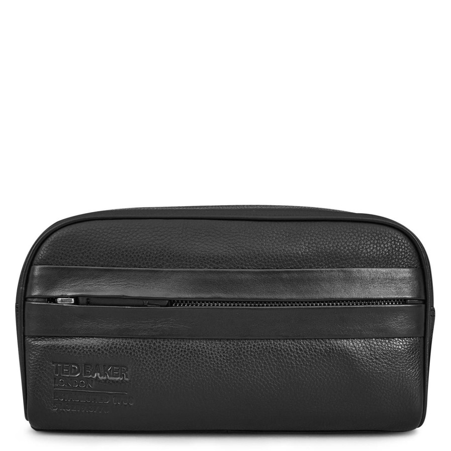 Accessories Ted Baker | Ted Baker Ted Baker Wash Bag Mens For Men'S Accessories Colour Black