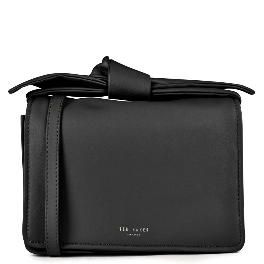 Bags & Luggage Ted Baker | Ted Baker Nyalina Knot Bag For Handbags Colour Black