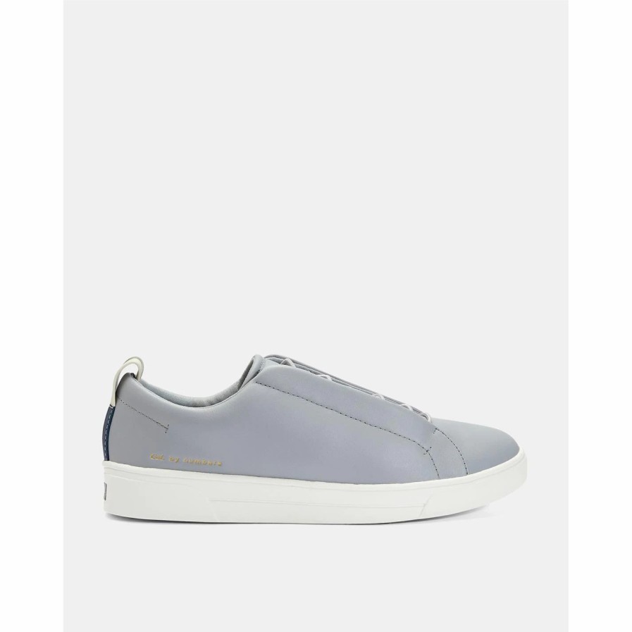 Shoes & Boots Ted Baker | Ted Baker Ted Deckoll Trainer Sn99 For Men'S Trainers Colour Grey