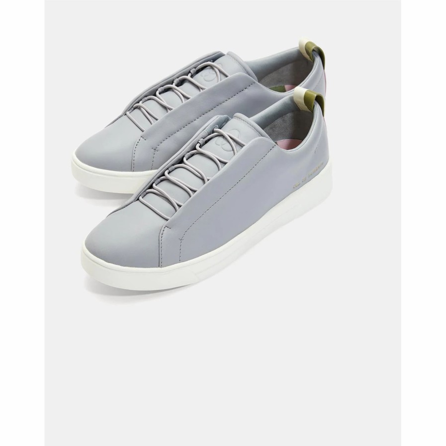 Shoes & Boots Ted Baker | Ted Baker Ted Deckoll Trainer Sn99 For Men'S Trainers Colour Grey