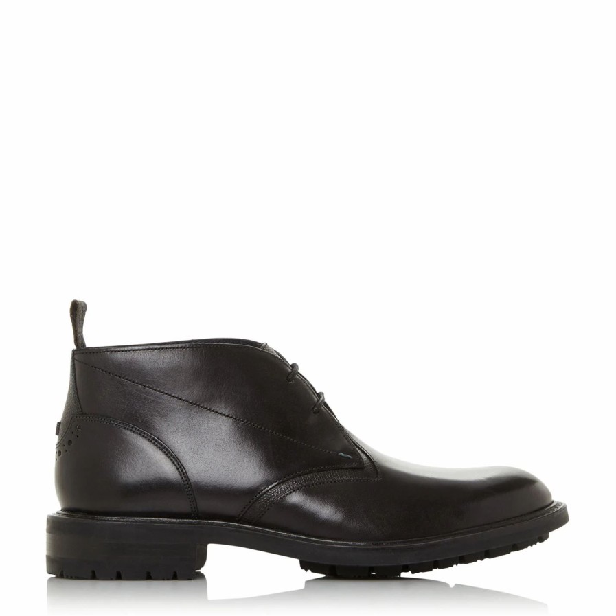 Shoes & Boots Ted Baker | Ted Baker Astlee Chukka Boots For Men'S Boots Colour Black484