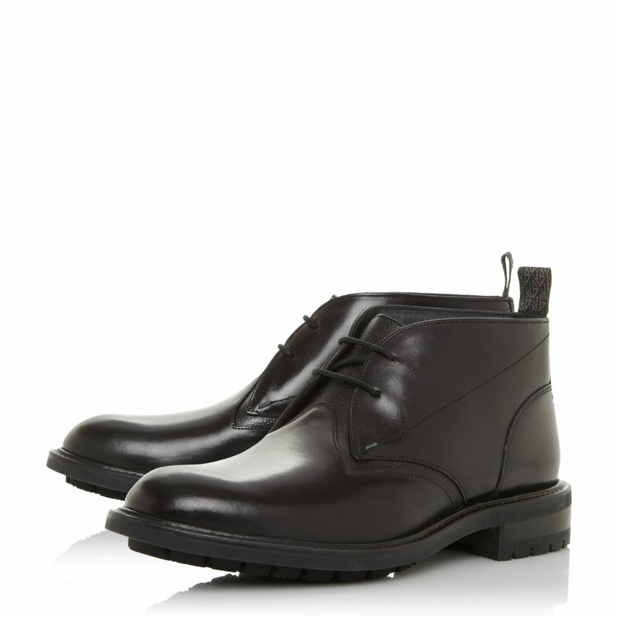 Shoes & Boots Ted Baker | Ted Baker Astlee Chukka Boots For Men'S Boots Colour Black484