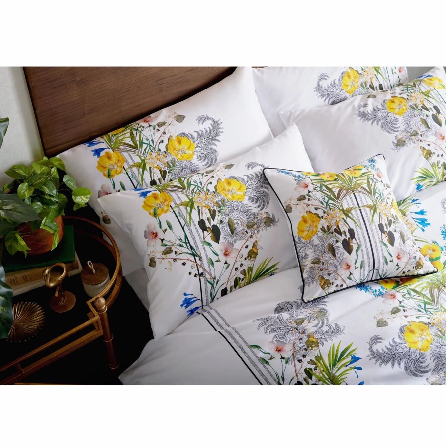 Bedroom Ted Baker | Ted Baker Ted Baker Royal Palm Duvet Cover For Duvet Covers & Sets Colour Yellow