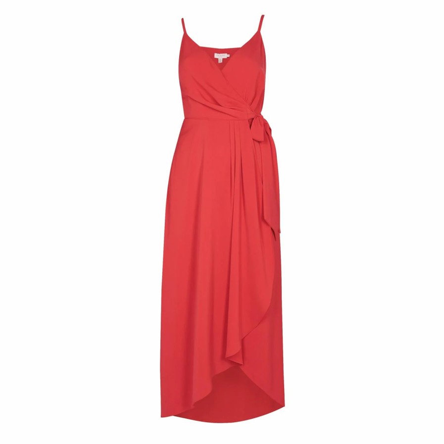 Women Ted Baker | Ted Baker Leanh Maxi Dress For Prom Dresses Colour Coral