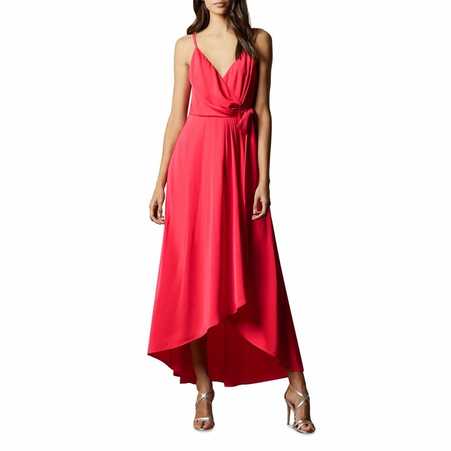 Women Ted Baker | Ted Baker Leanh Maxi Dress For Prom Dresses Colour Coral