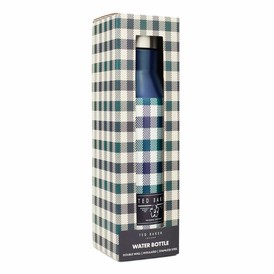 Home & Furniture Ted Baker | Ted Baker Ted Baker Ronne Waterbottle Mens For Water Bottles & Flasks Colour Dk-Blue