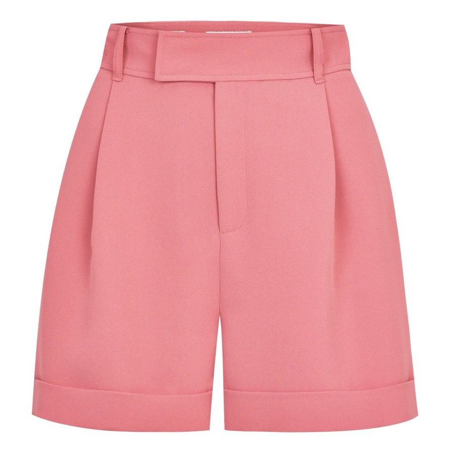 Men Ted Baker | Ted Baker Kelsyas Shorts For Shorts Colour Mid-Pink