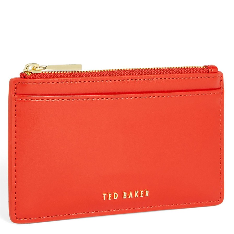 Bags & Luggage Ted Baker | Ted Baker Ted Baker Samie Card Holder Womens For Purses Colour Dk-Red