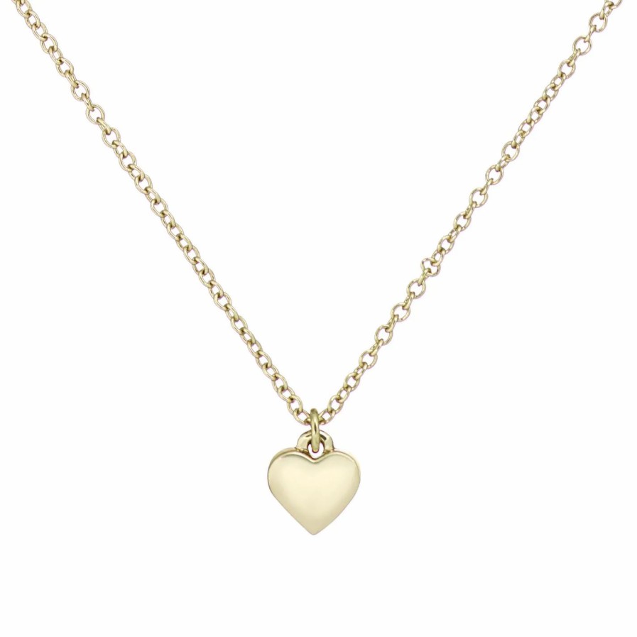 Accessories Ted Baker | Ted Baker Hara Sweetheart Pendant For Necklaces Colour Gold