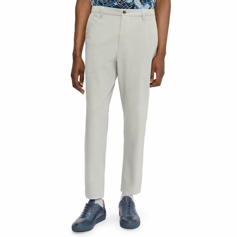 Men Ted Baker | Ted Baker Stilz Trousers For Trousers & Chinos Colour Grey