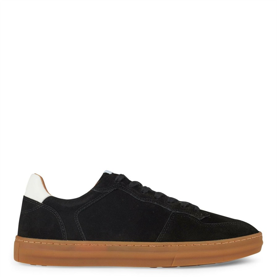 Shoes & Boots Ted Baker | Ted Baker Barkerr Suede Trainers For Men'S Trainers Colour Black