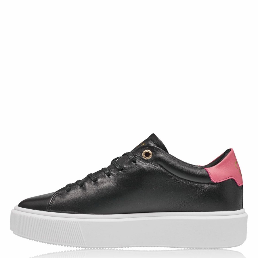 Shoes & Boots Ted Baker | Ted Baker Ted Daffina Trainers For Women'S Trainers Colour Black