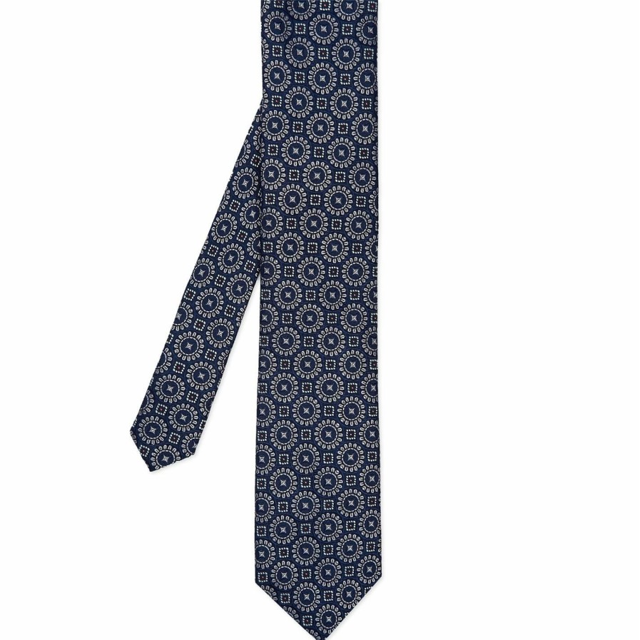 Accessories Ted Baker | Ted Baker Ted Baker Tamas Silk Tie Mens For Ties Colour Navy