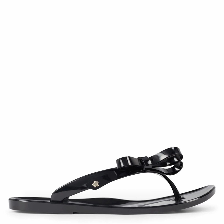 Shoes & Boots Ted Baker | Ted Baker Jassey Bow Sandals For Women'S Sandals Colour Black