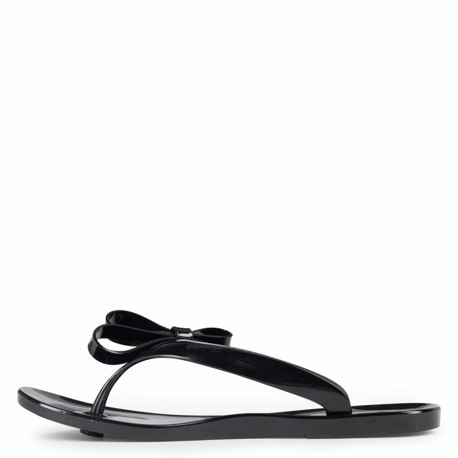 Shoes & Boots Ted Baker | Ted Baker Jassey Bow Sandals For Women'S Sandals Colour Black