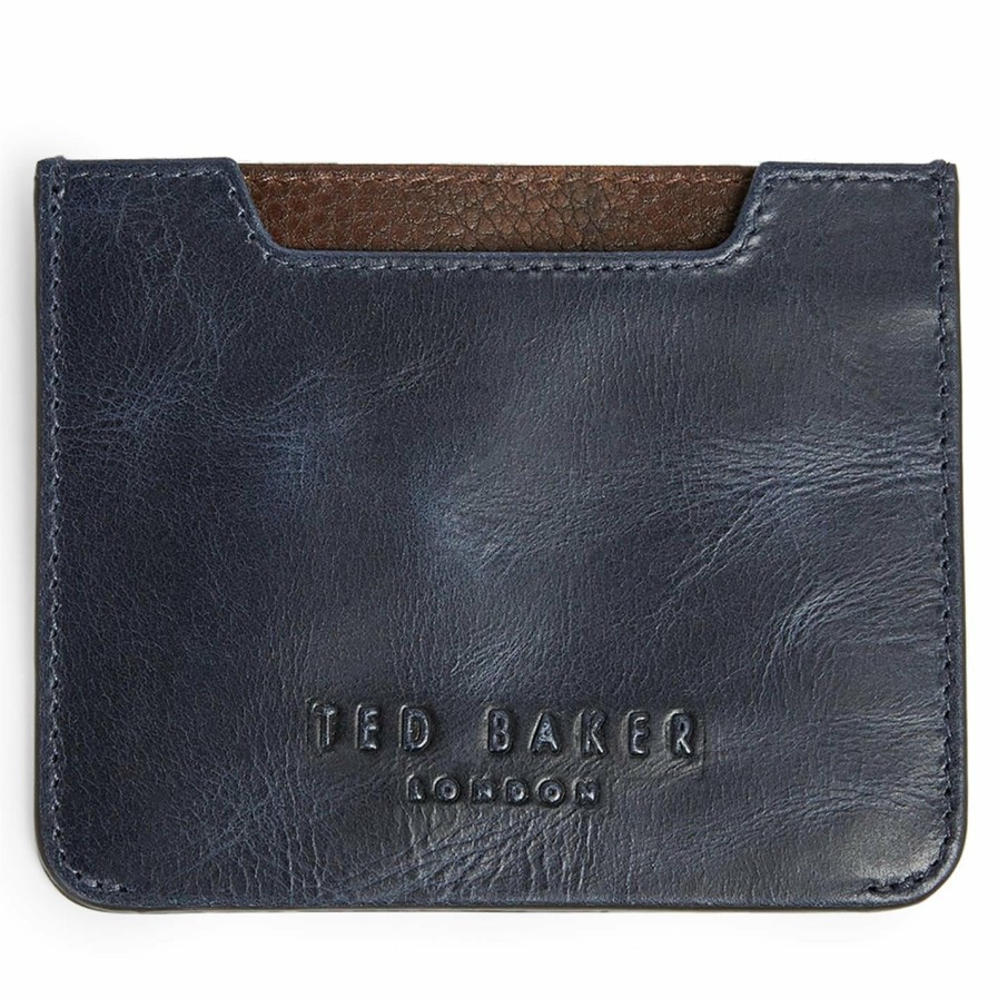 Accessories Ted Baker | Ted Baker Ted Baker Follow Cardholder Mens For Men'S Accessories Colour Navy