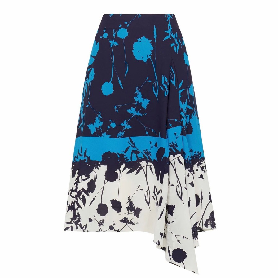 Women Ted Baker | Ted Baker Samantha Skirt For Skirts Colour Dark Blue