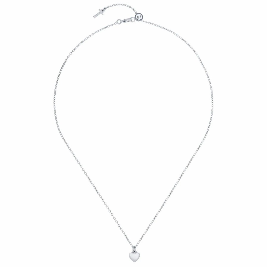 Accessories Ted Baker | Ted Baker Hara Sweetheart Pendant For Necklaces Colour Silver