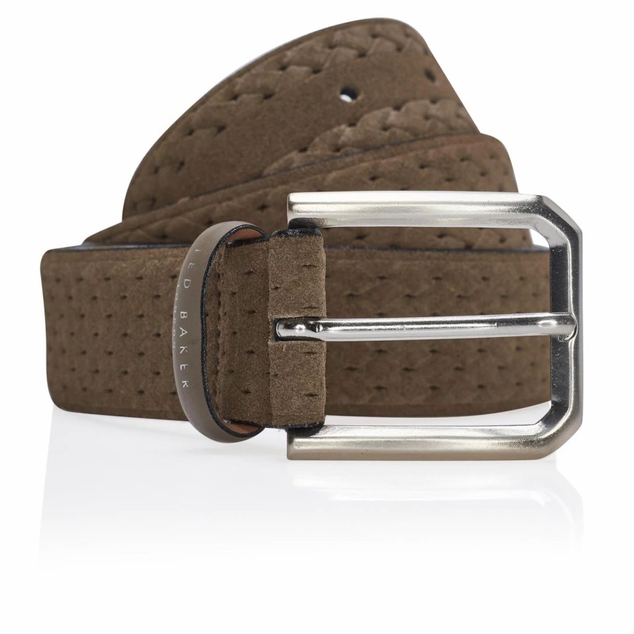 Accessories Ted Baker | Ted Baker Ted Baker Forest Belt Mens For Men'S Belts Colour Brown