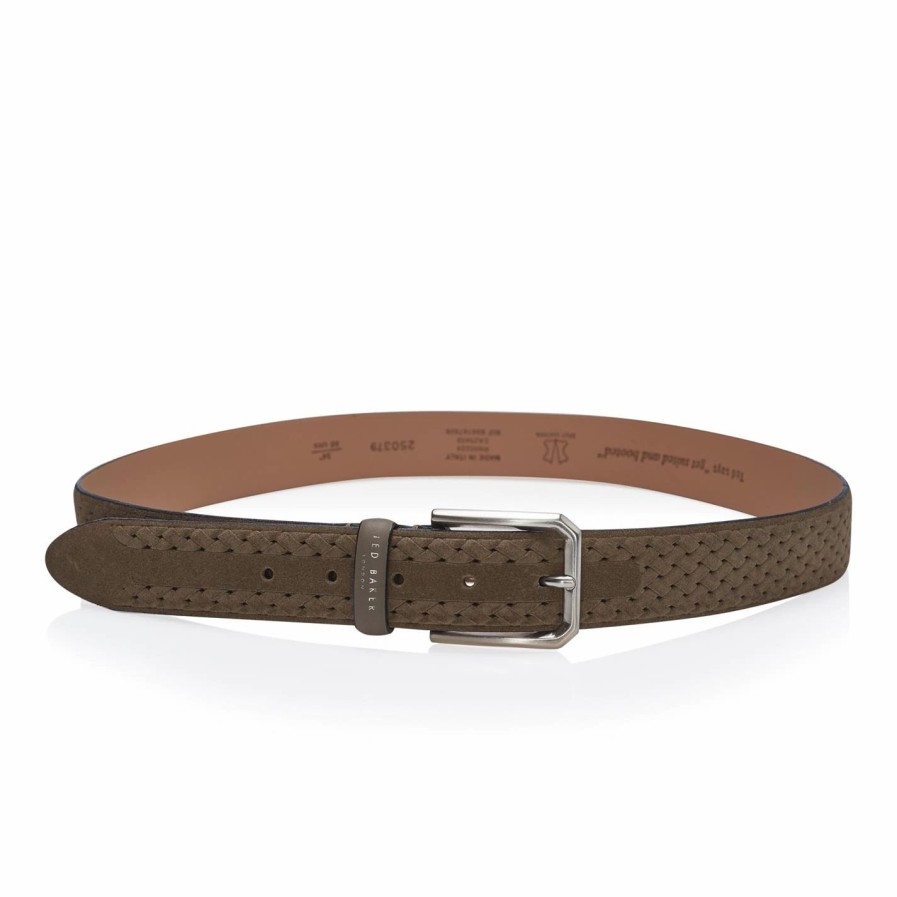 Accessories Ted Baker | Ted Baker Ted Baker Forest Belt Mens For Men'S Belts Colour Brown