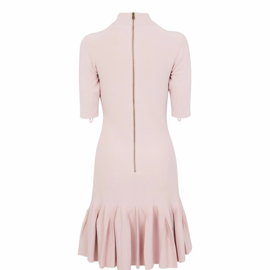 Women Ted Baker | Ted Baker Canddy Dress For Dresses Colour Dusky Pink