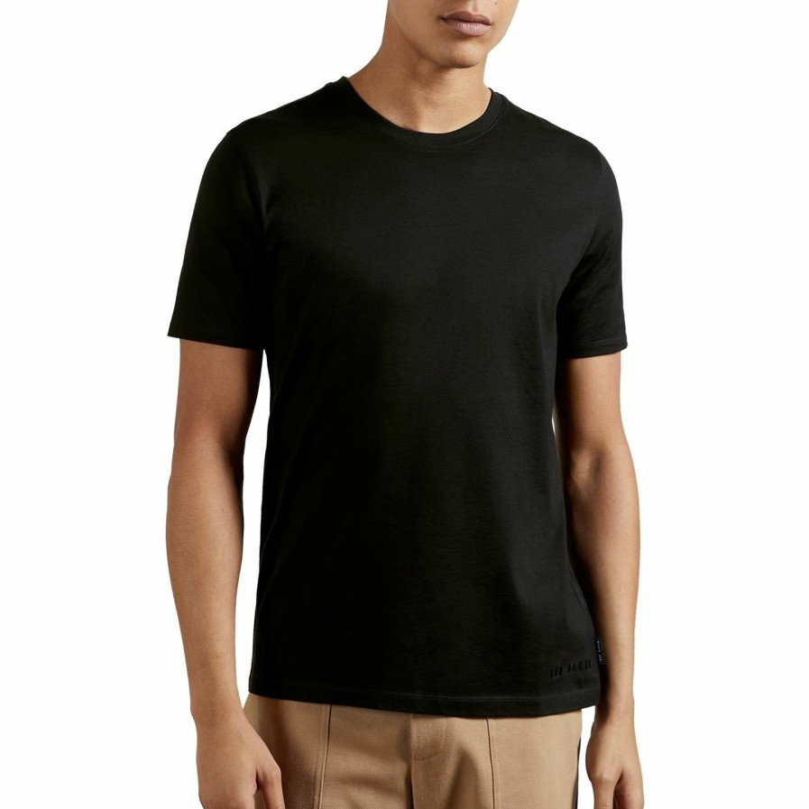 Men Ted Baker | Ted Baker Ted Baker Only T Shirt For T-Shirts Colour Black