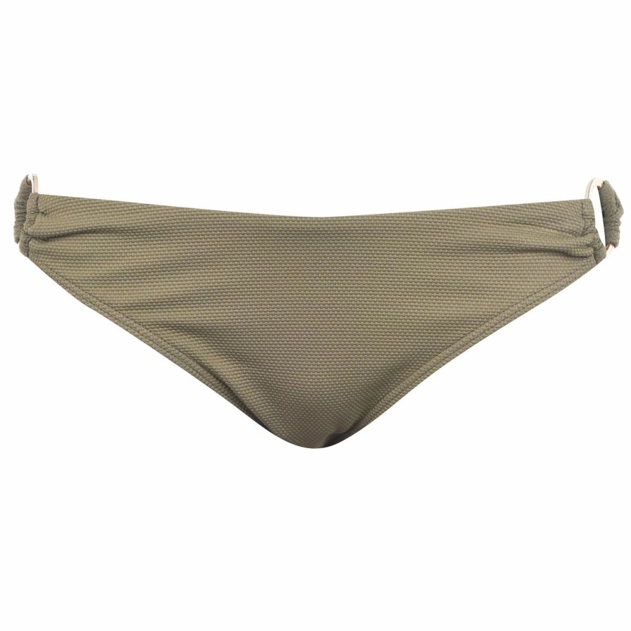 Women Ted Baker | Ted Baker Plain Bikini Bottoms For Bikinis Colour Khaki