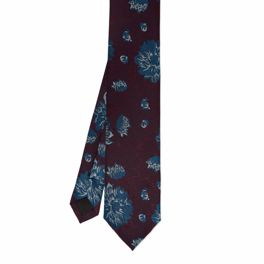 Accessories Ted Baker | Ted Baker Ted Baker Duffy Tie Mens For Ties Colour Dark Red