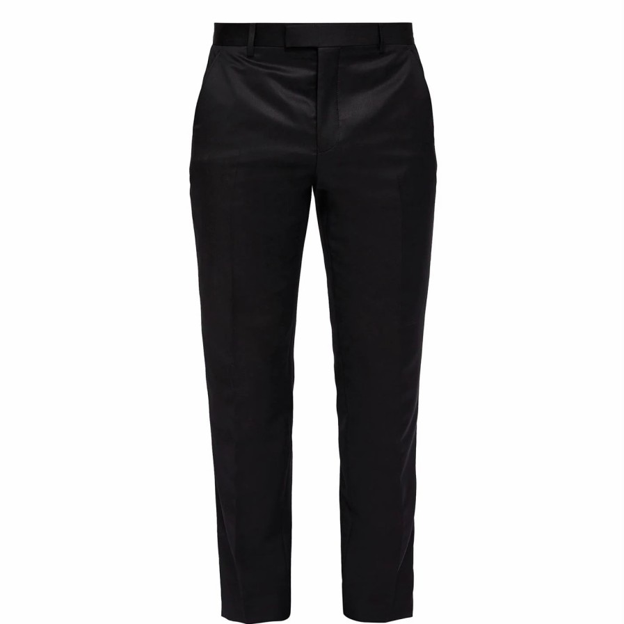 Men Ted Baker | Ted Baker Victor Suit Trousers For Big & Tall Suit Trousers Colour Black