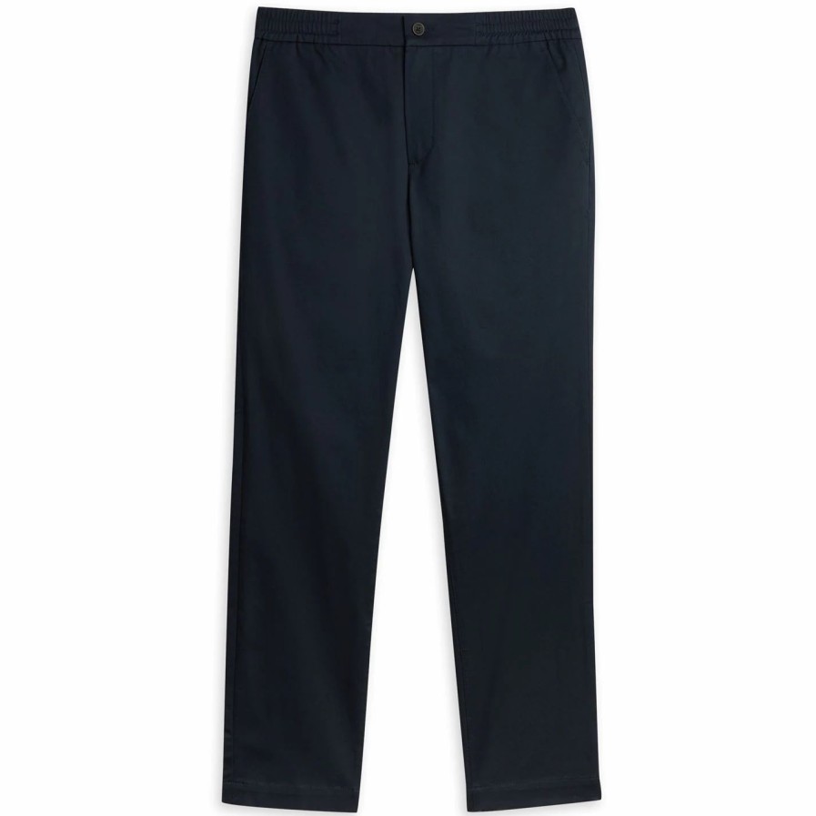 Men Ted Baker | Ted Baker Kokoro Trousers For Trousers & Chinos Colour Navy