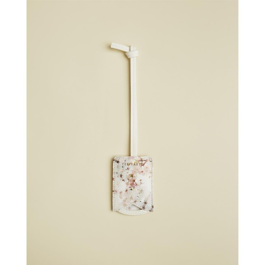 Bags & Luggage Ted Baker | Ted Baker Ted Ltr Luggage Tag Ld99 For Travel Accessories Colour Ivory