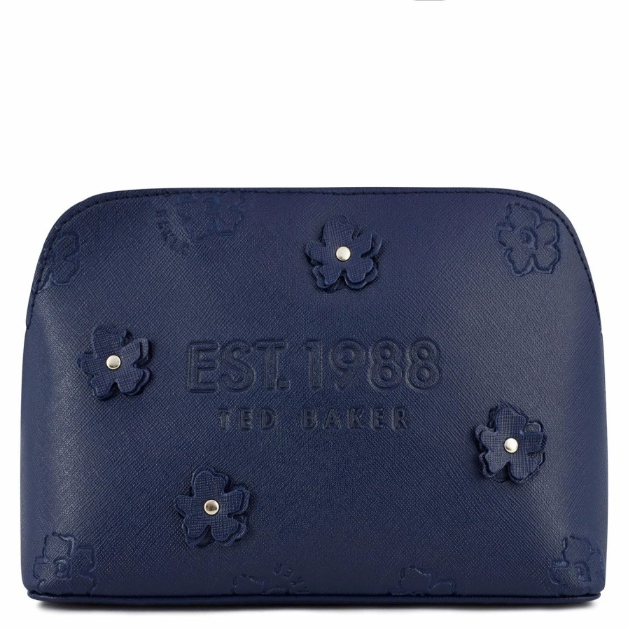 Bags & Luggage Ted Baker | Ted Baker Ted Flancon Wshbg Ld31 For Makeup Cases & Washbags Colour Dk-Blue