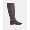 Shoes & Boots Ted Baker | Ted Baker Ted Sntia Knot Boot Ld99 For Women'S Boots Colour Charcoal