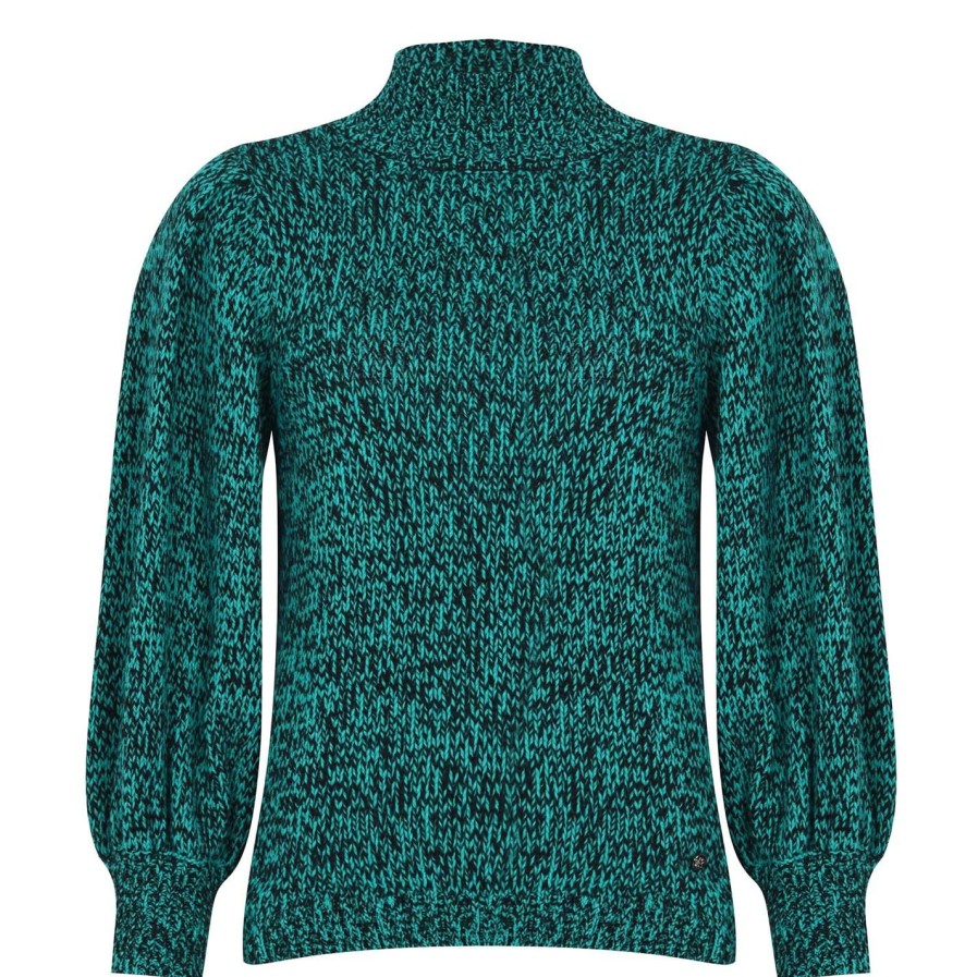 Women Ted Baker | Ted Baker Elvina Pullover For Knitwear Colour Bright Green