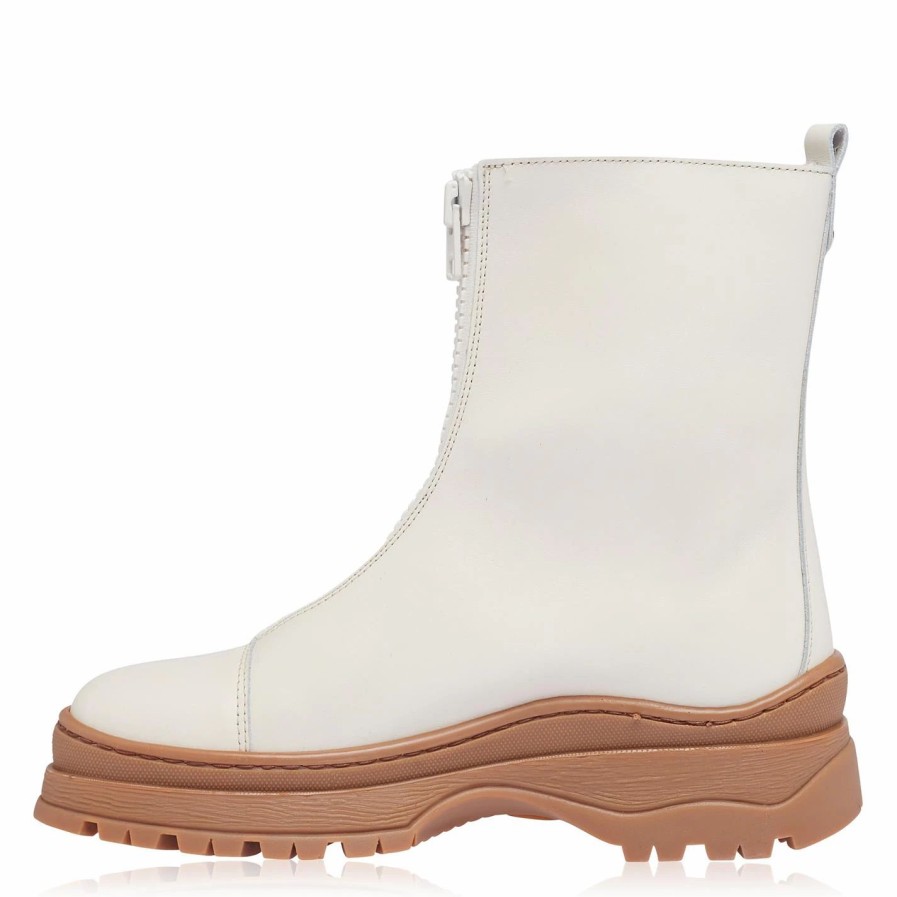 Shoes & Boots Ted Baker | Ted Baker Aurelya Ankle Boots For Women'S Boots Colour Natural