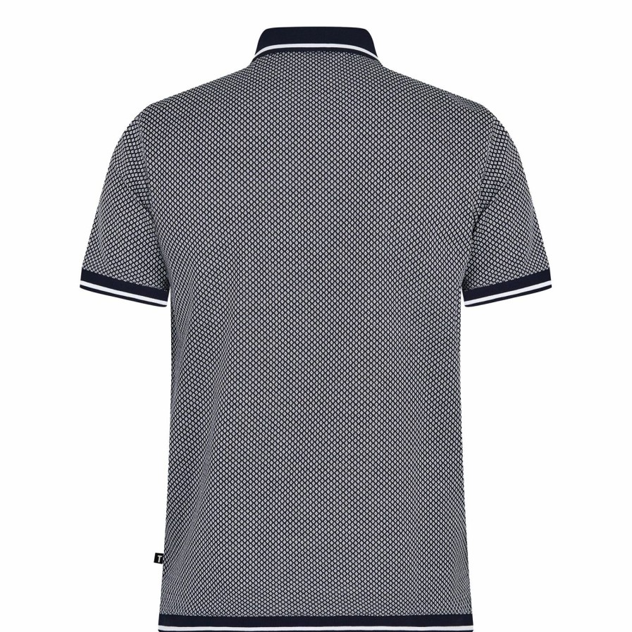 Men Ted Baker | Ted Baker Ted Baker Affric Polo Shirt Mens For Polo Shirts Colour Navy