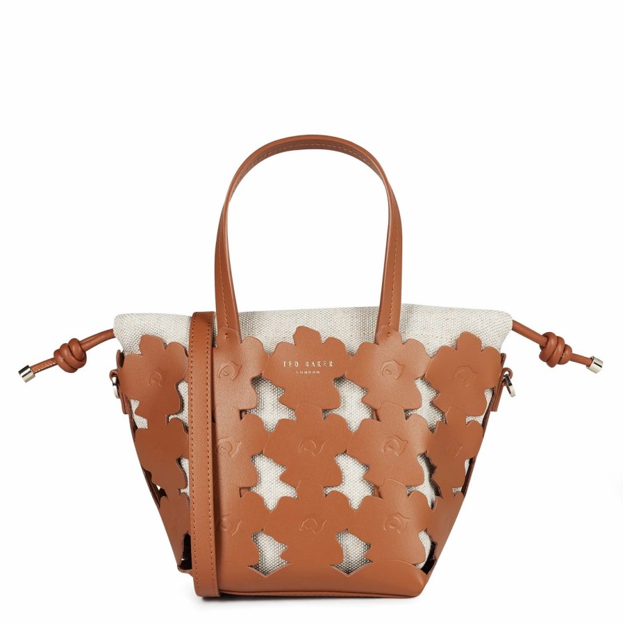 Bags & Luggage Ted Baker | Ted Baker Ted Florene Lasertot Ld22 For Handbags Colour Brown