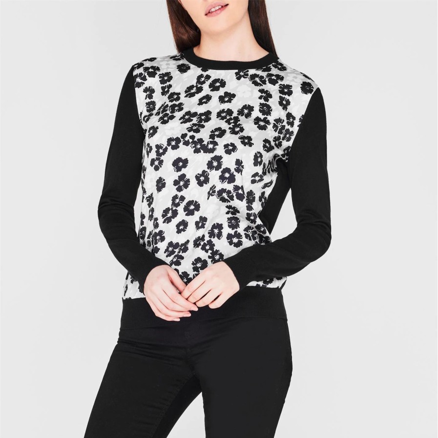 Women Ted Baker | Ted Baker Preeda Jumper For Knitwear Colour Black