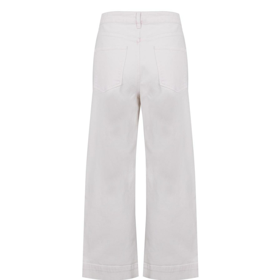 Women Ted Baker | Ted Baker Julen Culottes For Jeans Colour Light Pink